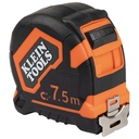 Klein Tape Measure, 7.5-Meter Magnetic Double-Hook (9375)