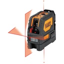 Klein Self-Leveling Red Cross-Line Laser Level with Red Plumb Spot (93LCLS)