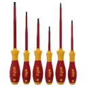 Wiha 35890 6 Piece Insulated SoftFinish Screwdriver Set