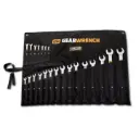 Gearwrench 22 Piece 12 Point Metric Hi-Viz Long Pattern Combination Wrench Set
