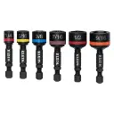 Klein Magnetic Nut Setters, 2" 6-Pc SAE (32926S)