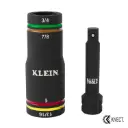 Klein KNECT™ Quad-4 Socket, SAE, 2-Pc (6513QS)