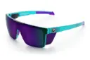 Performance Quatro Sunglasses: Aqua Frost / Dark Ultra Violet Lens Z87+