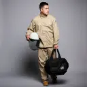 OEL 8 CAL Jacket and Bib-Overall Kit-Headgear-Mens