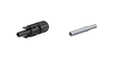 Stäubli MC4 Cable Coupler Set, 8 AWG w/Barrel Crimp Contacts