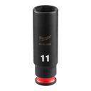 Milwaukee 49-66-6045 SHOCKWAVE™ Impact Duty 1/4" Drive 11MM Deep 6 Point Socket