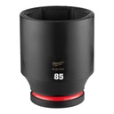 Milwaukee 49-66-6648 SHOCKWAVE™ Impact Duty 1" Drive 85MM Deep 6 Point Socket