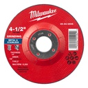 Milwaukee 49-94-0505 4-1/2" x 1/4" x 7/8" Metal Grinding Wheel - Type 27