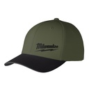 Milwaukee 507E-SM WORKSKIN™ Performance Fitted Hat | Green, Small/Medium