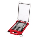 Milwaukee 48-22-9283 41pc 1/4” and 3/8” Drive Metric Bit Socket Set with PACKOUT™ Compact Low-Profile Organizer