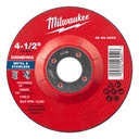 Milwaukee 49-94-0503 4-1/2" x 1/4" x 7/8" Metal Grinding Wheel - Type 27