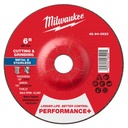 Milwaukee 49-94-0923 6" x 1/8" x 7/8" Performance+ Dual Metal Cut & Grind Wheel - Type 27