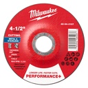 Milwaukee 49-94-0107 4-1/2" x .045" x 7/8" Performance+ Metal Cut Off Wheel - Type 27