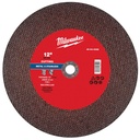 Milwaukee 49-94-0058 12" x 1/8" x 20mm Metal Cut Off Wheel -Type 1