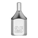 Milwaukee 45-34-1129 1/4" Drive 2.5mm Low-Profile Hex Bit Socket