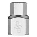 Milwaukee 45-34-1127 1/4" Drive 3/8" Low-Profile Hex Bit Socket