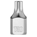 Milwaukee 45-34-1110 1/4" Drive T30 Low-Profile TORX® Bit Socket