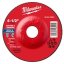 Milwaukee 49-94-0803 4-1/2" x 1/8" x 7/8" Dual Metal Cut & Grind Wheel - Type 27