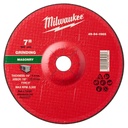 Milwaukee 49-94-1965 7" x 1/4" x 7/8" Masonry Grinding Wheel - Type 27