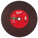 Milwaukee 49-94-1940 14" x 1/8" x 1" Masonry Cut Off Wheel -Type 1