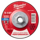 Milwaukee 49-94-0907 4-1/2" x 1/8" x 5/8-11" Performance+ Dual Metal Cut & Grind Wheel - Type 27