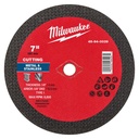 Milwaukee 49-94-0039 7" x 1/8" x 5/8" DKO Metal Cut Off Wheel -Type 1