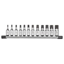 Milwaukee 48-22-9536 12pc 3/8" Drive Triple Square Bit Socket Set