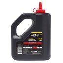 Klein Chalk Refill, Red, 5-Pound (CHLK5R)