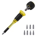 Klein 8-in-1 Tru-Grip Screwdriver with Stubby (32961A)