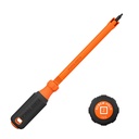 Klein #2 Square Insulated Hooded Screw Holding Screwdriver (32214INS)