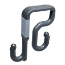 Klein Magnetic Utility Bucket S-Hook, 3-Inch (BC312M)