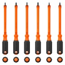 Klein Insulated Hooded Screw Holding Screwdriver Set, 6-Piece (85156KINS)