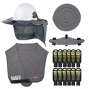 Klein Flame-Resistant Summer Set, Hybrid Brim, 48-Piece (FRSUMKIT1)