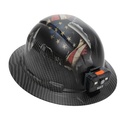 Klein Hard Hat, Freedom Series KARBN™ Pattern, Vented Full Brim, Class C (60347FS)