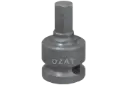Ozat 16M19H 1" DR. X 3/4" 19MM HEX BIT SOCKET