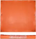 OEL IRB4O3X3 Class 4, 3’ X 3’, Utility Rubber Blanket, Orange, 36KV