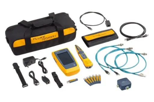 [5226637 | LIQ-KIT-IE] Fluke LIQ-KIT-IE Linkiq Tester w/ Industrial Ethernet Adapter Kit & Probe