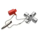 Knipex 1 3/4" Control Cabinet Key (00 11 02)