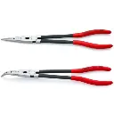 Knipex Set 2 Pc Long Reach Needle Nose Set (28 71 280 & 28 81 280) (00 80 01 US)