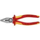 Knipex 8" Combination Pliers-1000V Insulated (03 08 200 SBA)