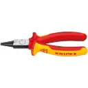 Knipex 6 1/4" Round Nose Pliers-1000V Insulated (22 08 160 SBA)
