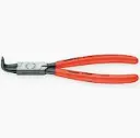 Knipex 6 3/4" Internal 90° Angled Snap Ring Pliers-Forged Tips