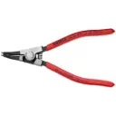 Knipex 5 1/4" External 45° Angled Snap Ring Pliers-Forged Tips (46 31 A12)