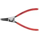 Knipex 7 1/4" External 45° Angled Snap Ring Pliers-Forged Tips (46 31 A22)