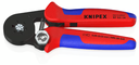 Knipex 7 1/4" Self-Adjusting Crimping Pliers For Wire Ferrules