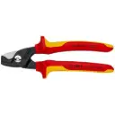 Knipex 6 1/4" StepCut Cable Shears-1000V Insulated (95 18 160 US)