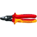 Knipex 6 1/2" Cable Shears-1000V Insulated (95 18 165 US)