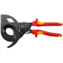 Knipex 11" Ratcheting Cable Cutters-1000V Insulated (95 36 280 SBA)