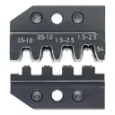 Knipex Crimping Die For Non-Insulated Open Plug-Type Connectors (Plug Width 2.8 and 4.8 mm) (97 49 04)
