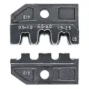 Knipex Crimping Die For Non-Insulated Open Plug-Type Connectors (Plug Width 4.8 and 6.3 mm) (97 49 05)